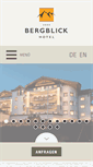 Mobile Screenshot of bergblick-fiss.com